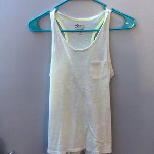 White tank top
